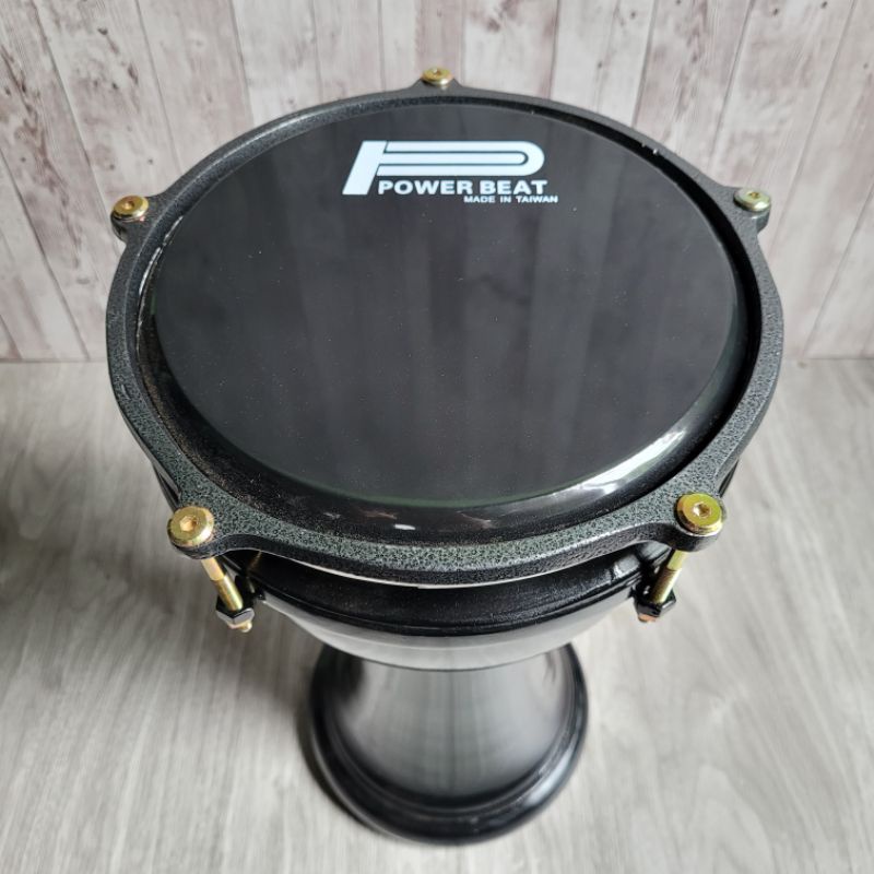 Darbuka Dumbuk Pinggang Calti 8 inch Motif Marmer pakai Mika Power Beat Alat Musik untuk Marawis Hadroh Rebana Banjari Termurah