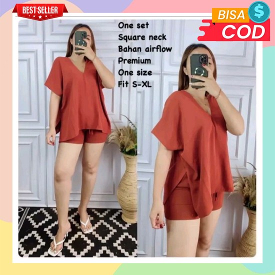 One Set Wnita Dewasa Bju Setcell Wanita Dewasa Outfit Cewe Remaja Murah Fashion Muslim Set Viral Oot