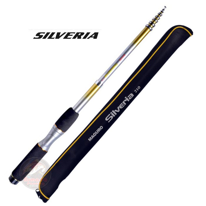 Joran Maguro Antena Silveria I Telescopic I Joran Udang