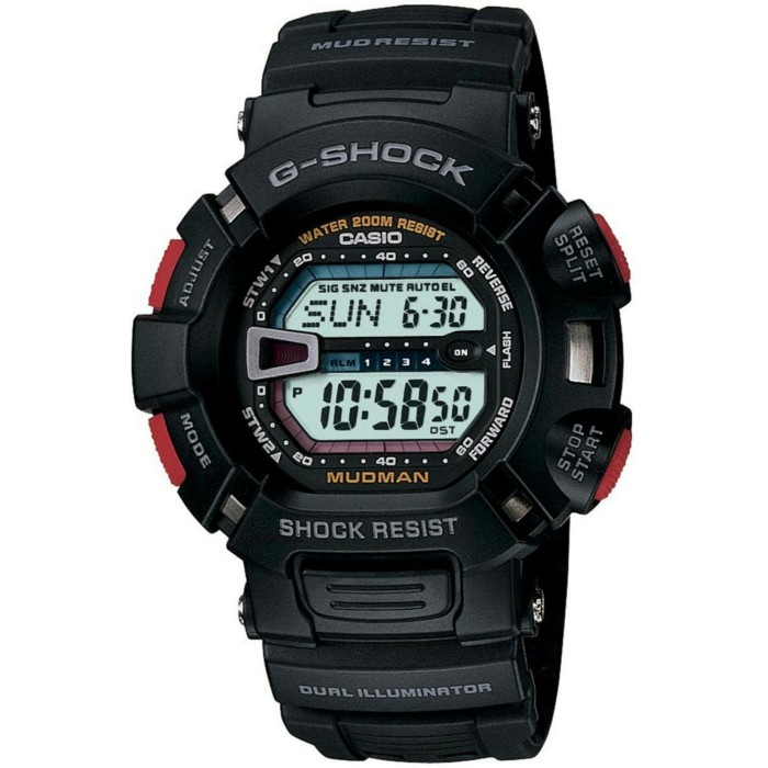 Terlaris Casio G-Shock G-9000-1 Mudman / Gshock G9000 Original & Bergaransi