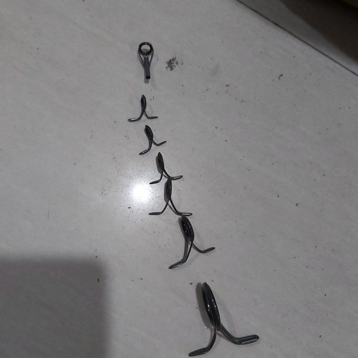 Ring Joran Fuji 1Set 7 Ring Kaki 2 Bclsvog Atau Cclsvog Type Kaki 2