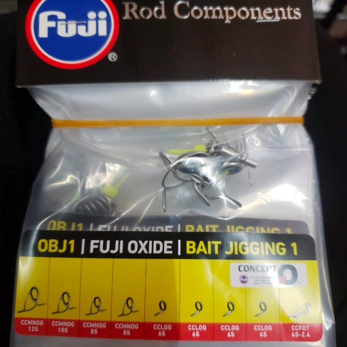 Ring Joran Fuji Set Untuk Bc Bait Casting 1 Oxide Set Fuji