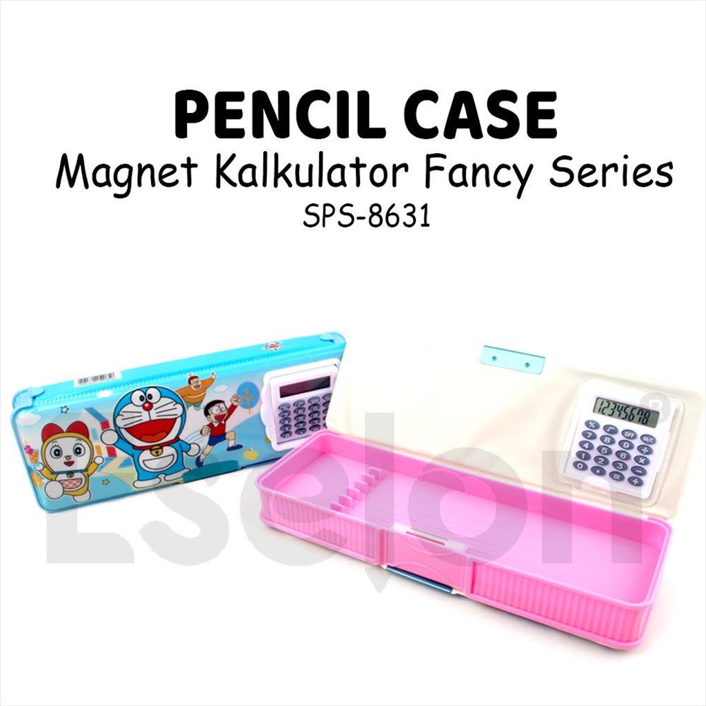 

KOTAK PENSIL MAGNET KALKULATOR KARAKTER 8631 / KOTAK PENSIL TANPA SERUTAN