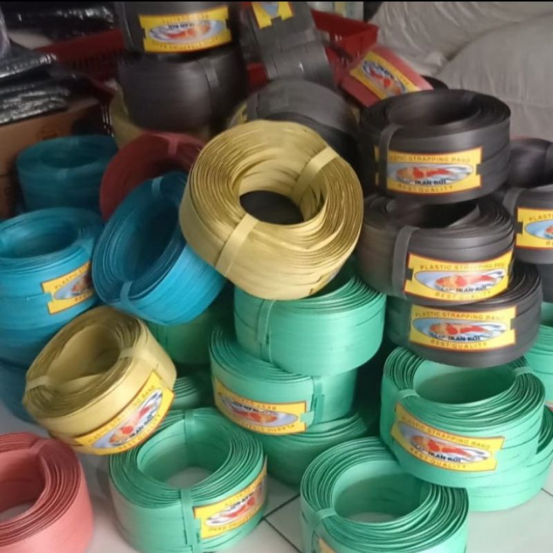

TALI STRAPPING BAND 1KG 15 MM / TALI KLEM UNTUK KEBUTUHAN GUDANG DAN KERAJINAN BERKUALITAS TINGGI