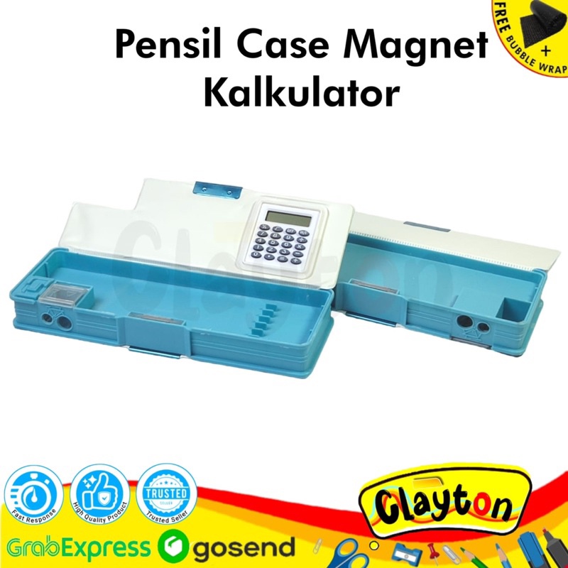 

KOTAK PENSIL ADA KALKULATOR / TEPAK PENSIL KALKULATOR / TEMPAT PENSIL MAGNET JC-777