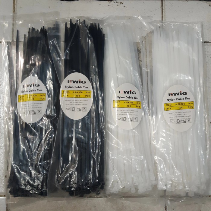 

Best Seller Cable Ties 4.8 X 30Cm Ewig