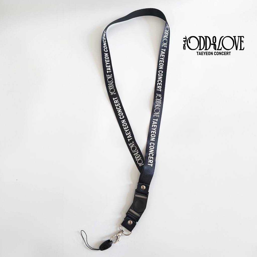 LANYARD TAEYEON THE ODD OF LOVE WORLD TOUR TALI ID CARD STRAP KPOP