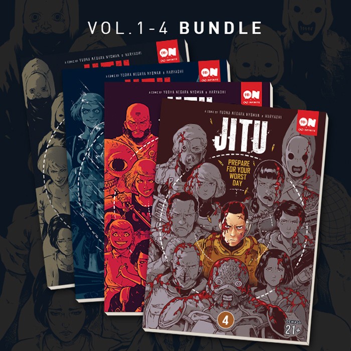 PROMO JITU BUNDLE (VOLUME 1-4) RE:ON COMICS TERBARU