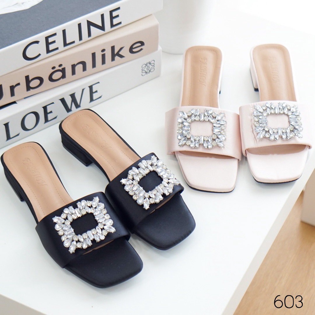 sandal hak 3cm wanita sandal hees kondangan