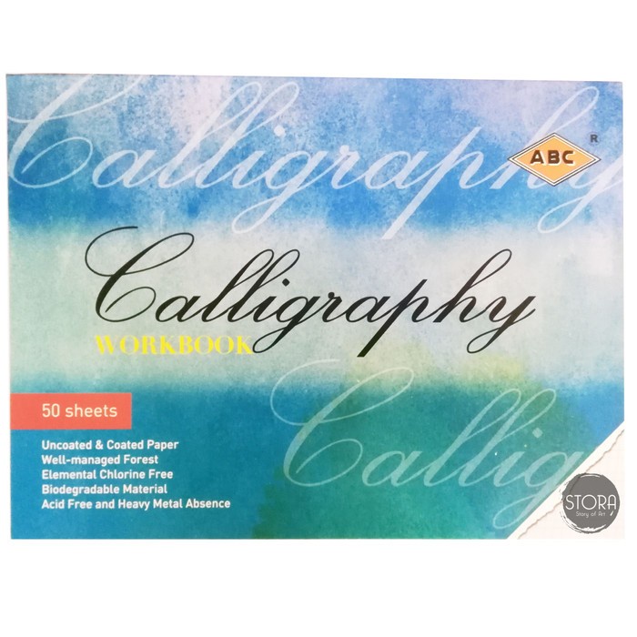 

Terlaris Cp Abc Calligraphy Workbook / Buku Calligraphy - 50 Sheet