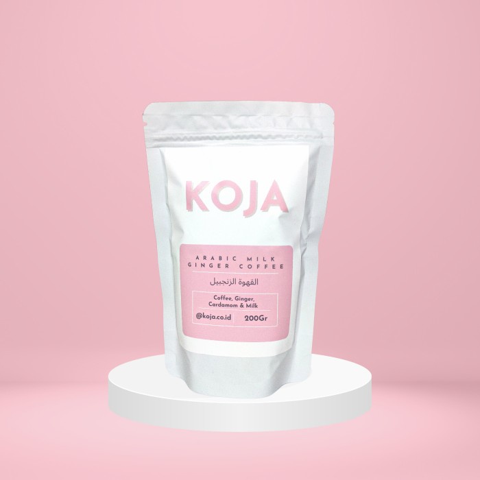 

Koja Lk Ginger Coffee 200 Gram - Kopi Susu Jahe