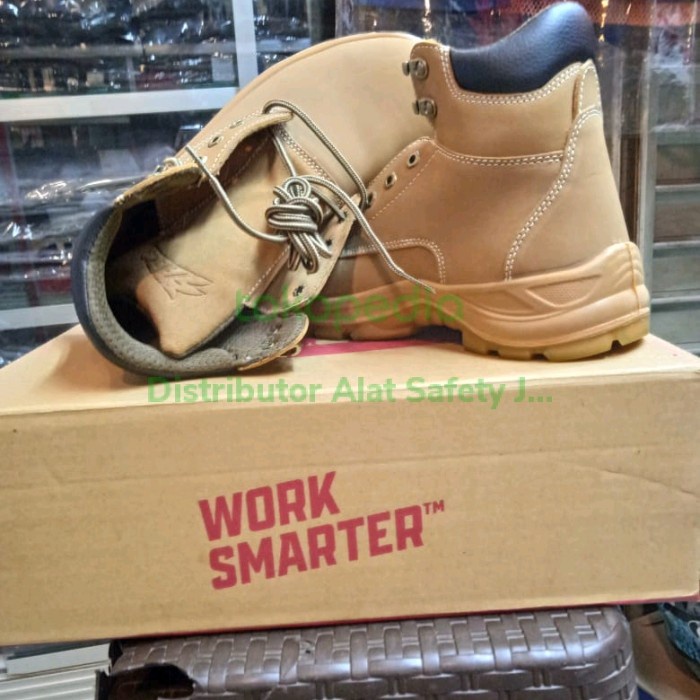 Sepatu Safety Aetos Tungsten Mocca Original