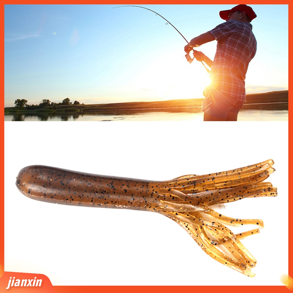 [Jianxin] 8cm/4.5g Cumi Umpan Lembut Simulasi Cumi Rok Menarik Umpan Pancing Profesional Memancing Universal Luar Ruangan Umpan Berongga Umpan Lembut Perlengkapan Memancing