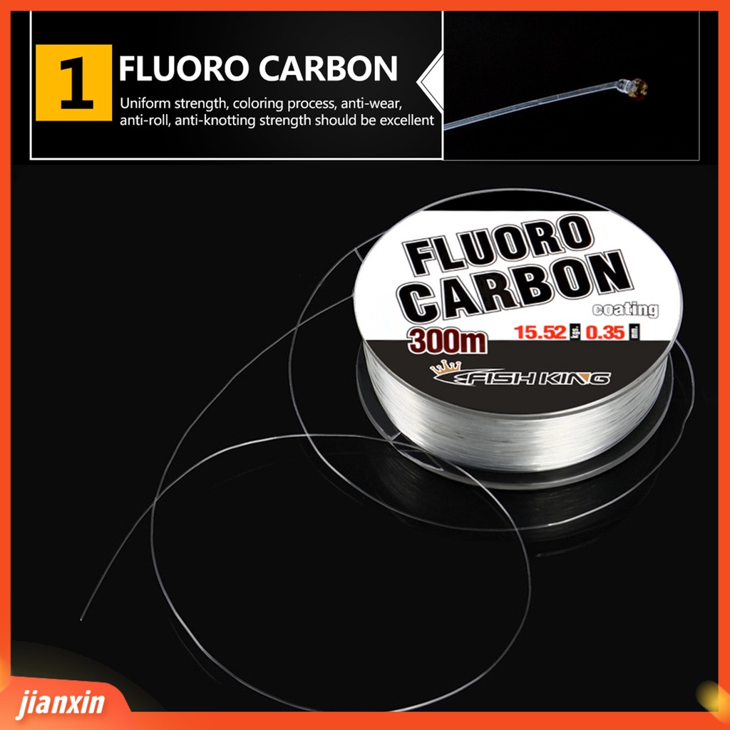 [Jianxin] 1 Roll Senar Pancing Kuat Ringan Tahan Lama Panjang 300m Untuk Outdoor