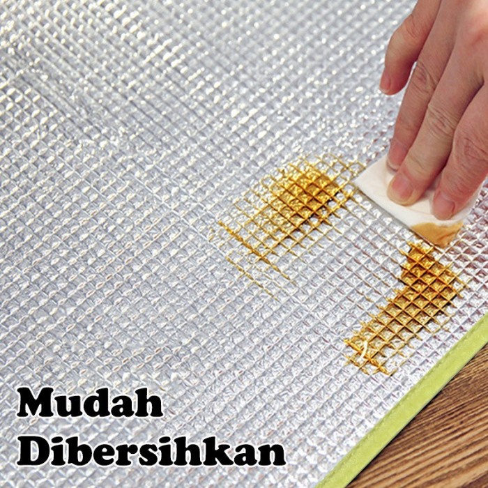 BAROKAH gAMIS sajiku lipat Cover Penutup Makanan Aluminum Foil Penahan Panas