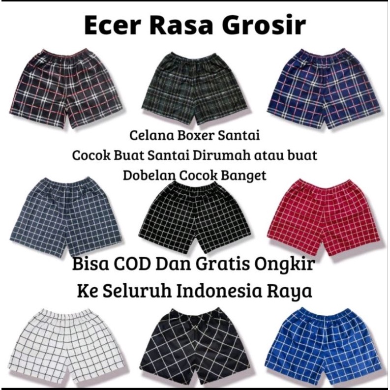 BELI BANYAK MAKIN HEMAT|BOXER AZIZOS MOTIF|BOXERAN MOTIF KECE|BOXERAN REMAJA MOTIF