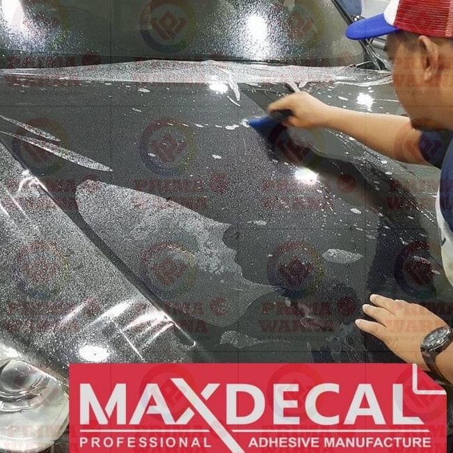 BRANDS FESTIVAL MAXDECAL VPF100 VINYL PROTECTION FILM  LAMINASI SUPER GLOSSY & SUPER DOFF 100 MICRON