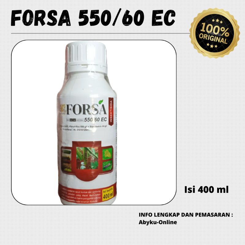 FORSA 550/60EC 400 ML INSEKTISIDA