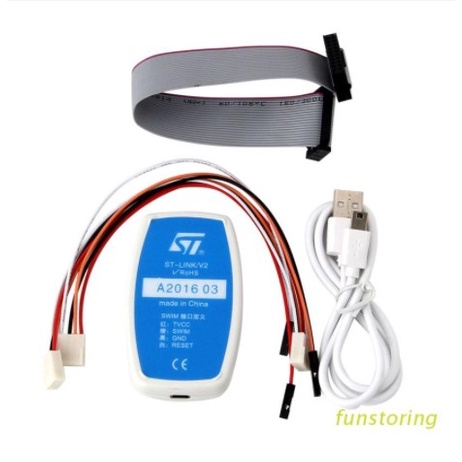 Terlaris St-Link / V2 St-Link V2 Cn Stlink Emulator Stm8 Stm32 Original