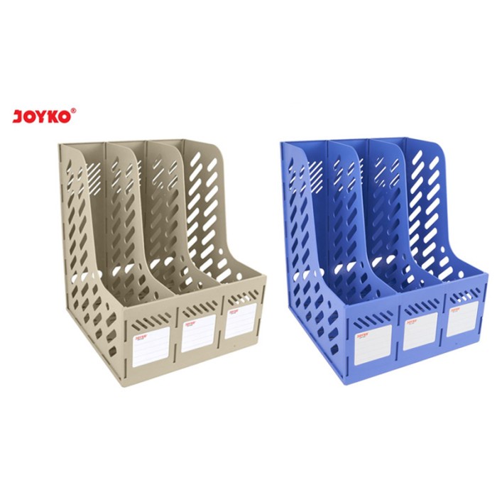 

Best Seller Joyko Box File Bof-3Gr Grey & Bof-3Be Blue / Plastik Rakit 3 Susun