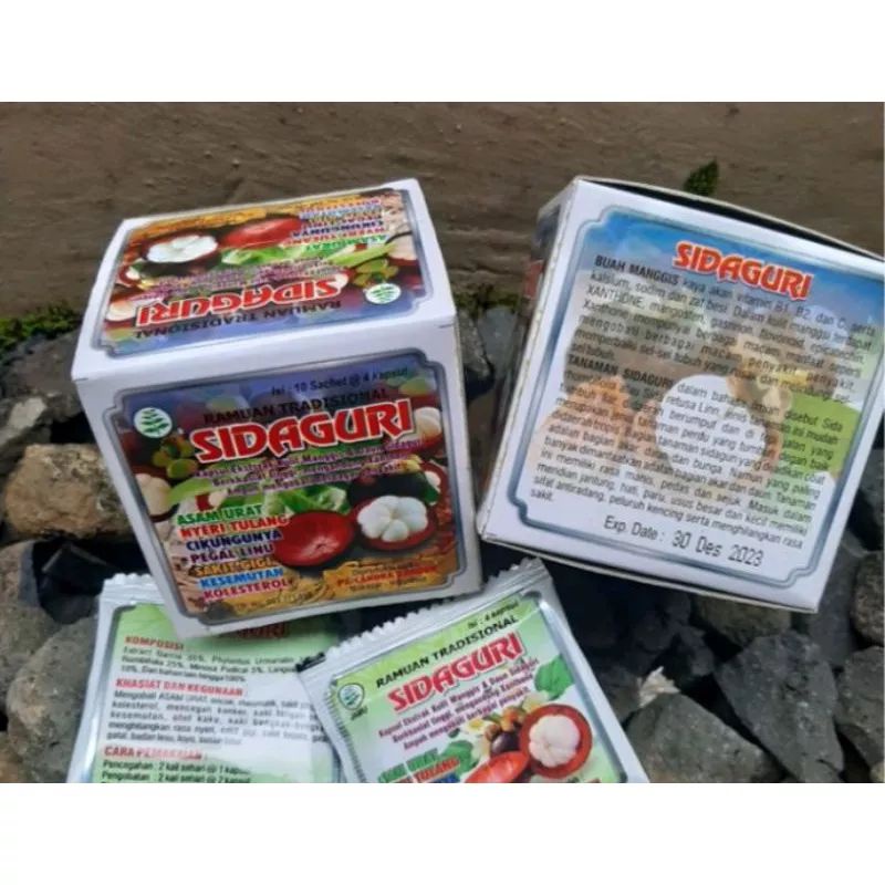 

sidaguri kapsul asam urat pegal linu original 100%