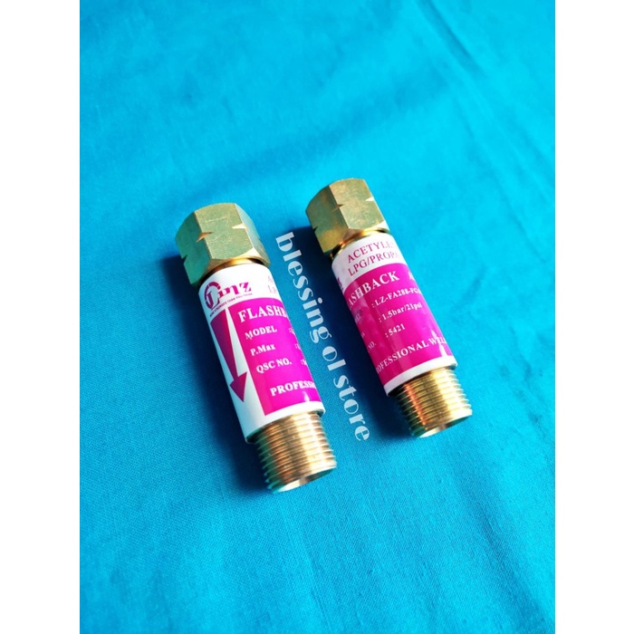 Terlaris Genweld Flashback Arrestor Pengaman Regulator Acetylene /Flashback Oxygen