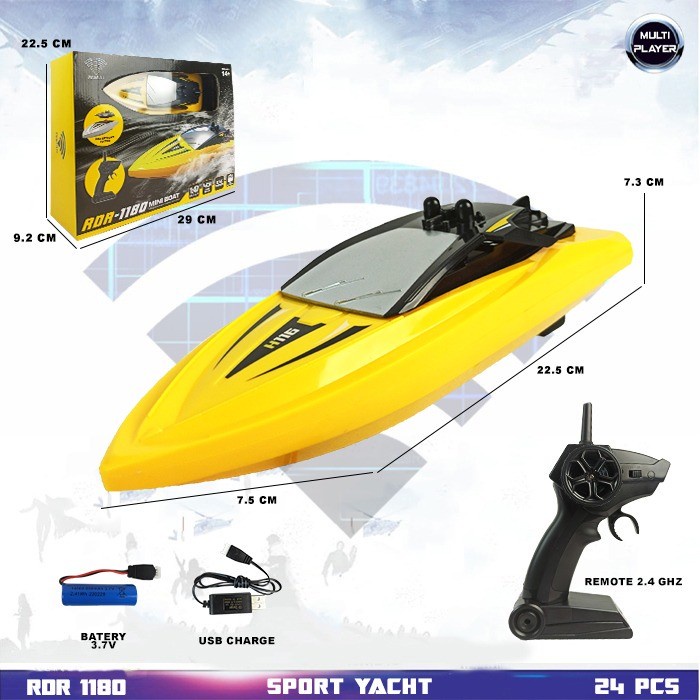 Bestseller Promo Rdr1180 Rc Perahu Perahuan Kapal Kapalan Laut Pesiar Speed Boat