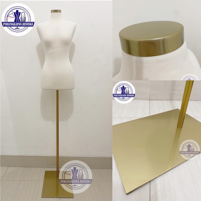 Terlaris Manekin Manekin Patung Baju Wanita Full Foam Fom Busa Premium Gold Edition
