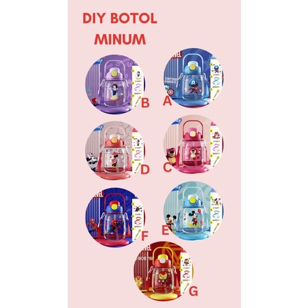 Botol minum diy