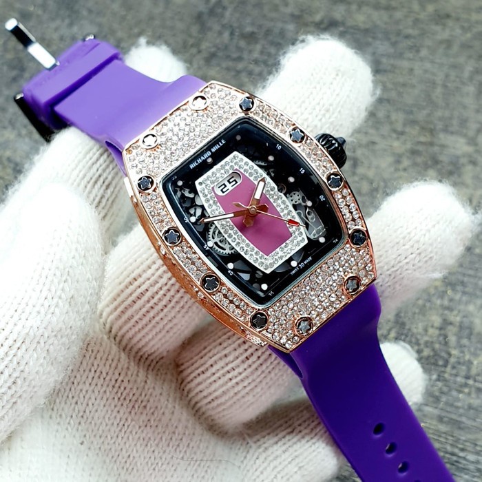 HOT SALE JAM TANGAN WANITA RM RICHARD MILE DIAMOND SUPER MEWAH - AIGNER CASIO TERBARU
