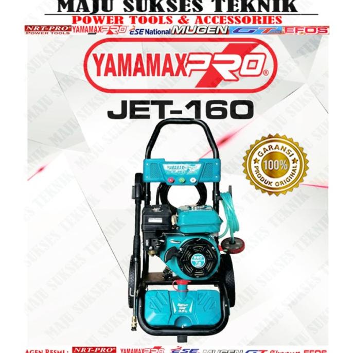Mesin Steam Bensin 200 Bar High Pressure Washer Yamamax Pro Jet 160