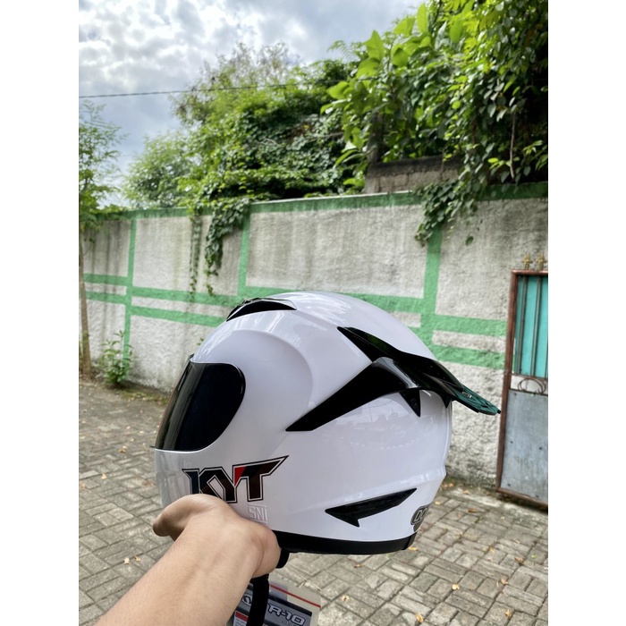 Terlaris Spoiler Helm Kyt R10 - Kyt Helm R10 Spoiler 2D&3D