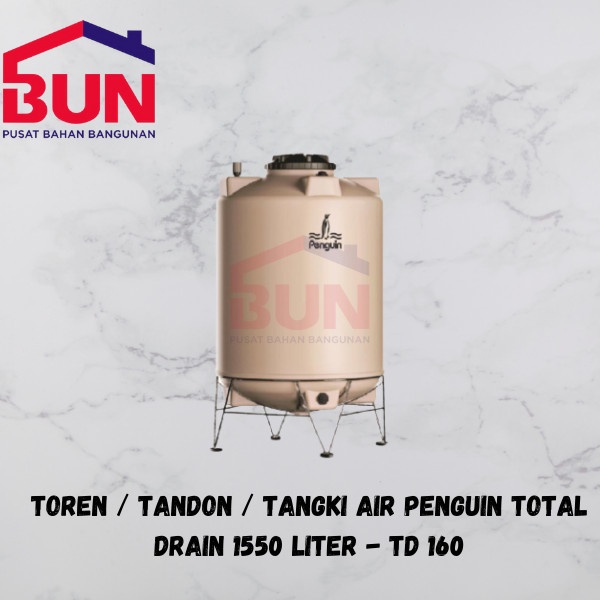 Tangki Air TOTAL DRAIN PENGUIN TD 160 (1500 liter) Toren kuras pinguin