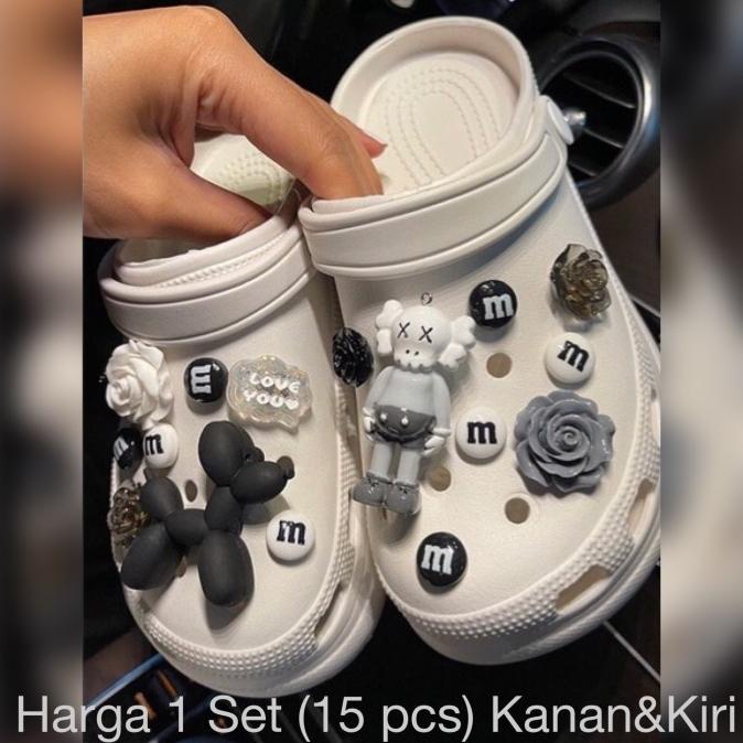 Jibbitz Kaws Set | Jibbitz Crocs Aksesoris Kaws