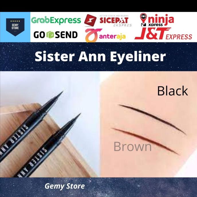 Sister Ann Eyeliner READY STOCK
