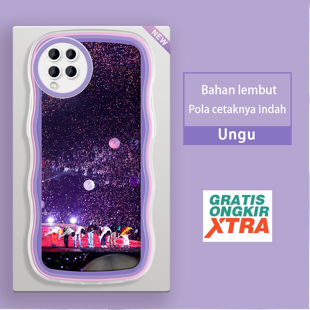 Mulia Samsung M02 M11 M12 M22 M32 M10 M21 M30S M23 5G Casing Ponsel  Terima kasih konser BTS  warna-