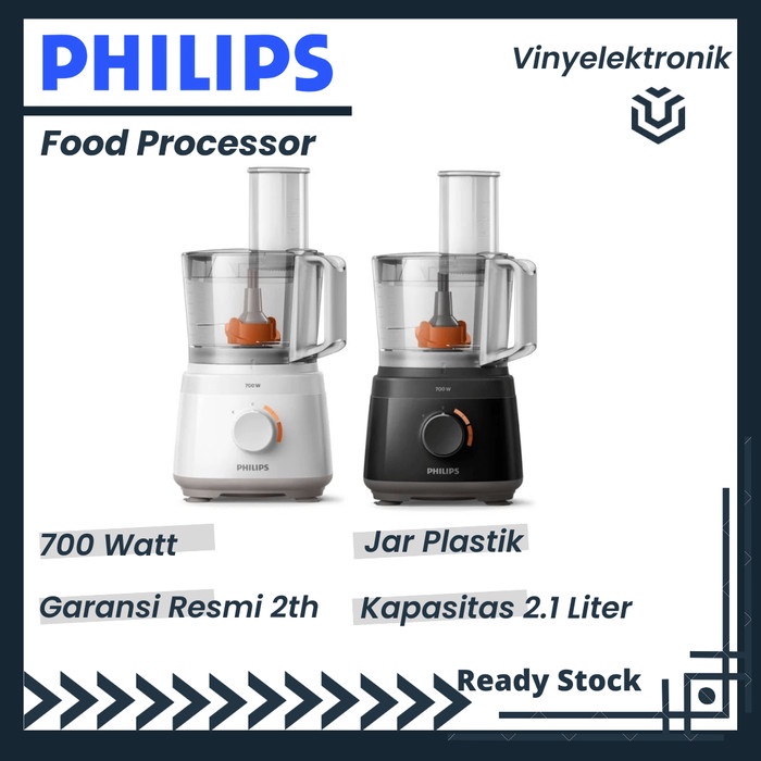 Terlaris Philips Daily Food Processor Hr7310/00 - Hr7310 Hr 7310 Garansi Resmi