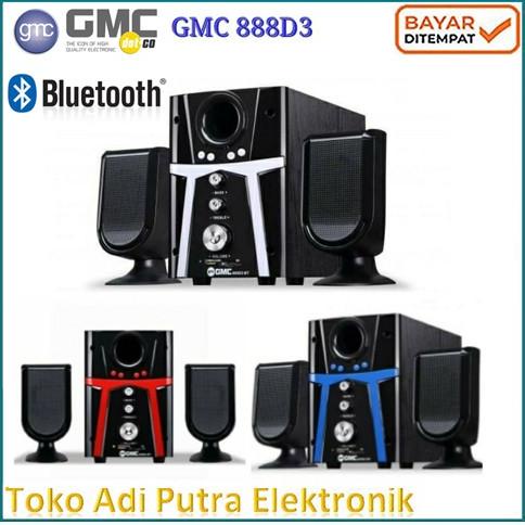 Gmc 888D3 Bt Speaker Aktif Bluetooth Full Bass Multimedia Tantanmall1