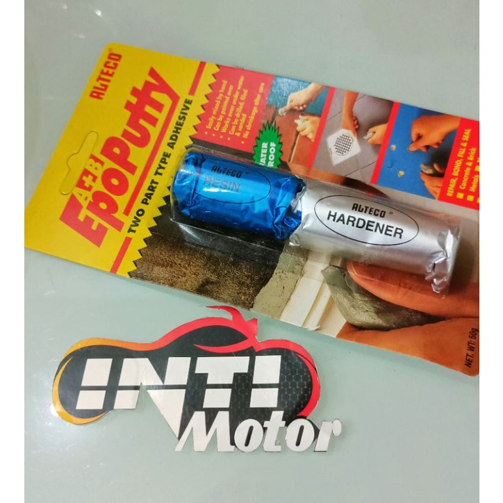 

LEM EPO PUTTY ALTECO EPO PUTTY LEM PORTING LEM SERBAGUNA 50 100 GRAM GLUE PORT MULTIFUNGSI TAHAN