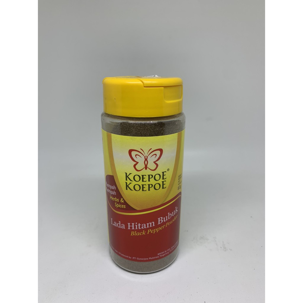 

KOEPOE - KOEPOE LADA HITAM BUBUK 83 GR BLACK PEPPER POWDER