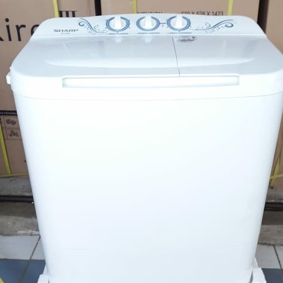 Terlaris Mesin Cuci 2 Tabung Sharp 8 Kg