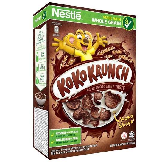 

NESTLE KOKO KRUNCH CEREAL 300 GR COCO CRUNCH SEREAL BOX