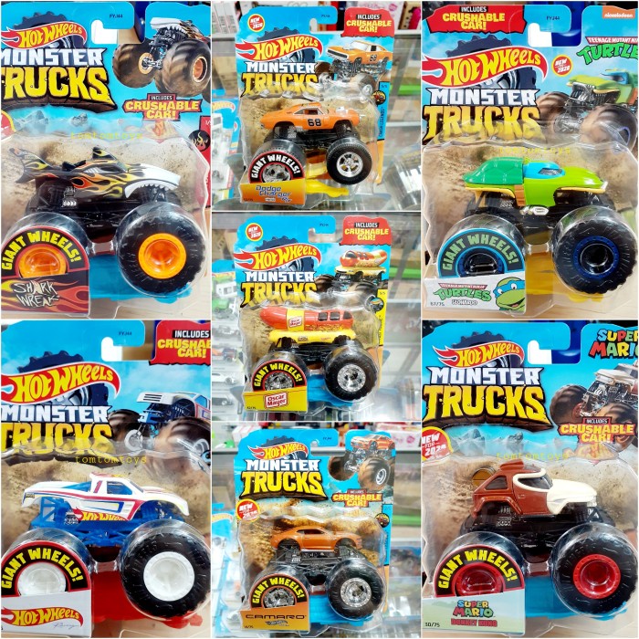 MUST HAVE HOT WHEELS MONSTER TRUCKS DIECAST MOBIL OFFROAD TERBARU