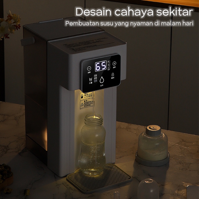 3L Water Instant Dispenser Panel LCD / Dispenser Air Instan / Dispenser Air Instan Pemanas Kecil Rumah Tangga / Hot Water Dispenser