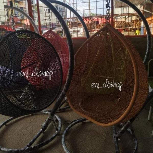 AYUNAN 1 SET AYUNAN GANTUNG ROTAN SINTETIS PALEMBANG EL09I09A82L