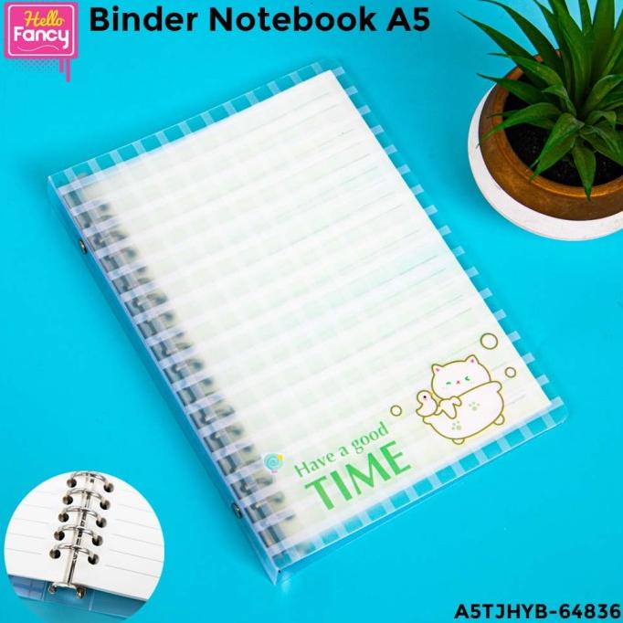 

Binder Notebook A5 isi 60 Lembar / Buku Catatan Binder A5TJHYB-64836