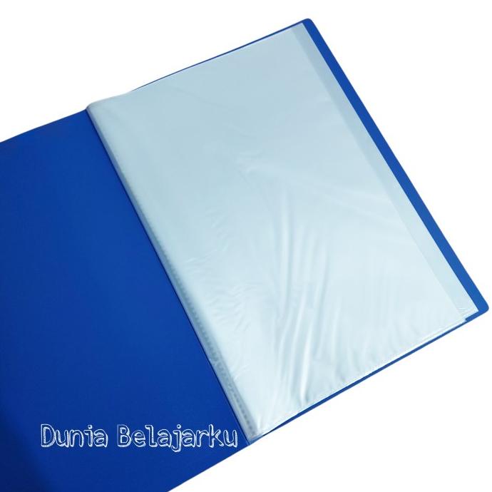 

Map Plastik Clear Holder InterX Document Keeper F4 Display Book 60 Lbr