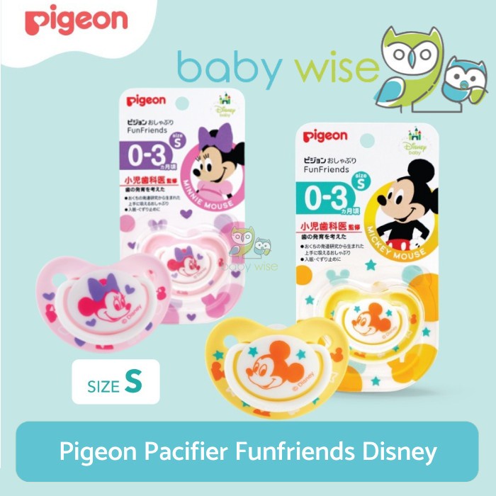 Terlaris Pigeon Pacifier Funfriends Disney - Empeng Bayi