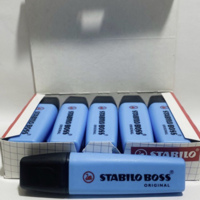 

Bestseller Highlighter / Stabilo Boss Green No.70/33 / 1 Box Isi 10 Pcs