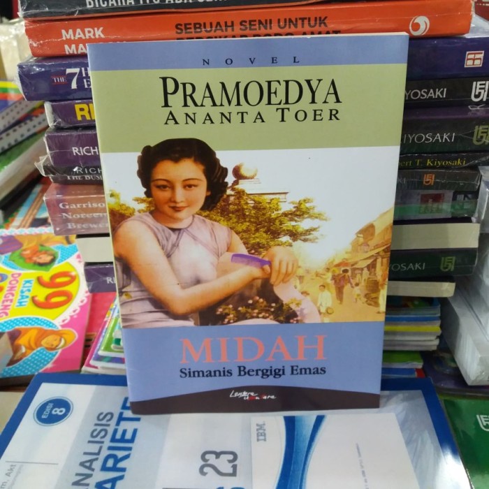 PROMO BUKU NOVEL MIDAH SI MANIS BERGIGI EMAS OLEH PRAMOEDYA ANANTA TOER TERBARU